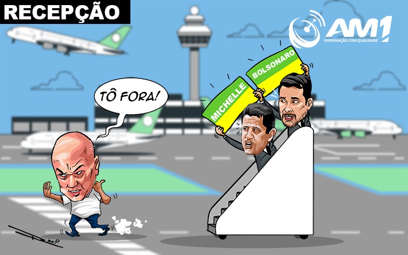 Bolsonaro vem a Manaus, mas não conta com recepção de Menezes