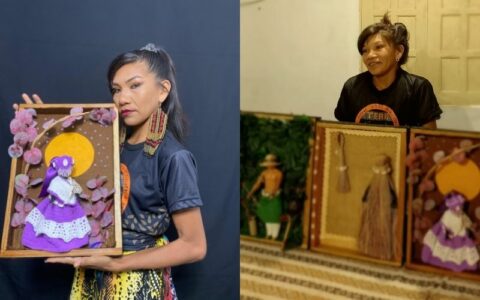 Parintinense cria peças artísticas inspiradas no imaginário indígena e afro-amazônico