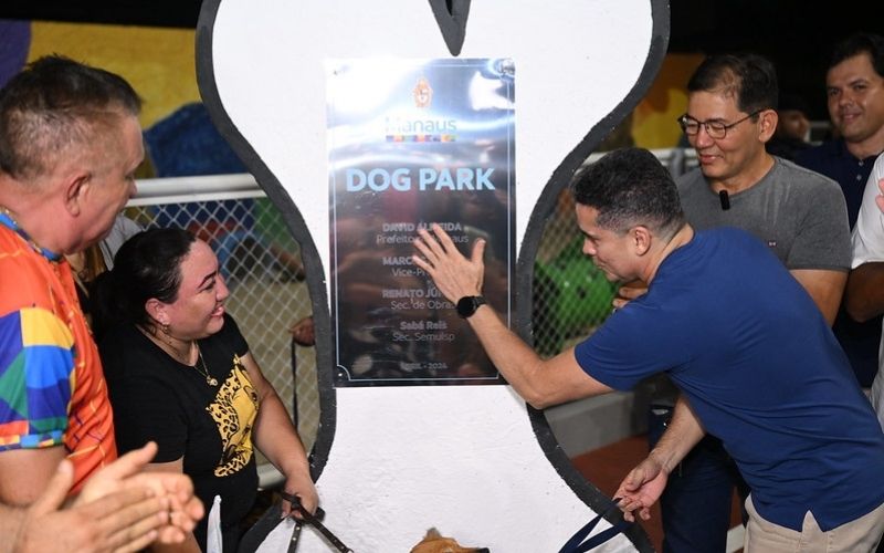 Primeira praça com conceito ‘Família e pets’ é entregue em Manaus