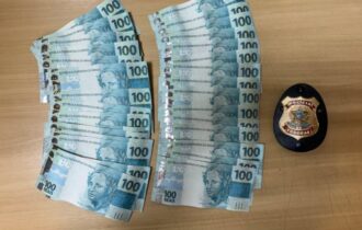 Em Manaus, mulher é presa pela PF com R$ 3,2 mil em notas falsas