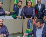 Wilson Lima empossa nova secretária da SES-AM, Nayara Maksoud