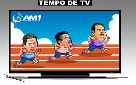 Propaganda eleitoral Cidade, Marcelo e David desbancam rivais Alberto Neto e Amom