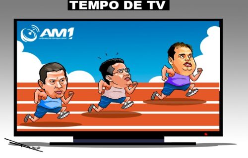 Propaganda eleitoral Cidade, Marcelo e David desbancam rivais Alberto Neto e Amom