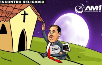 Para não ficar em desvantagem, Roberto Cidade cola na igreja evangélica em busca de apoio