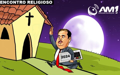 Para não ficar em desvantagem, Roberto Cidade cola na igreja evangélica em busca de apoio