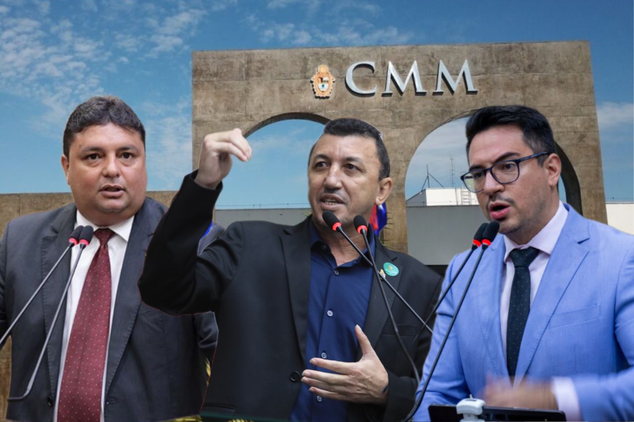 Da esquerda para a direita: Caio André, Sassá e Rodrigo Guedes (Fotos: Divulgação/CMM)