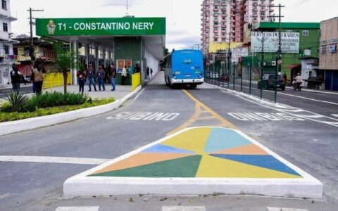 Agente de limpeza é atropelado por ônibus no Terminal 1