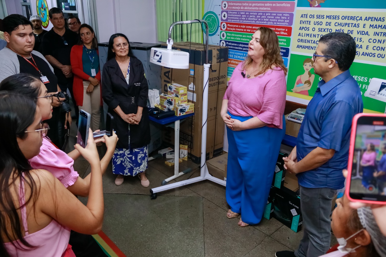SES-AM entrega novos equipamentos para Maternidade Dr. Antenor Barbosa