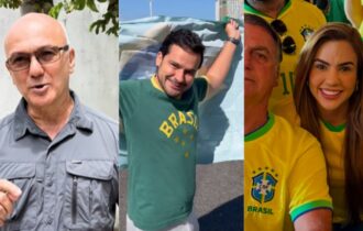 Políticos do AM marcam presença em ato pró-Bolsonaro