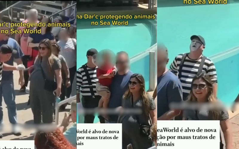 Internautas criticam Joana Darc por ‘curtir’ em parque acusado de maltratar animais