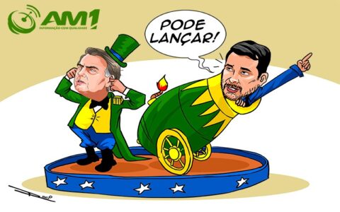 Capitão Alberto Neto e Bolsonaro