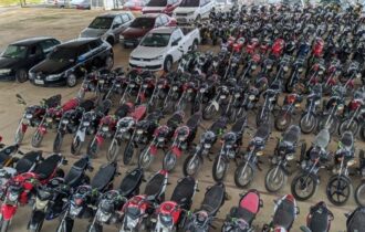Detran-AM realiza, na segunda-feira, leilão virtual de 175 motocicletas e 31 automóveis