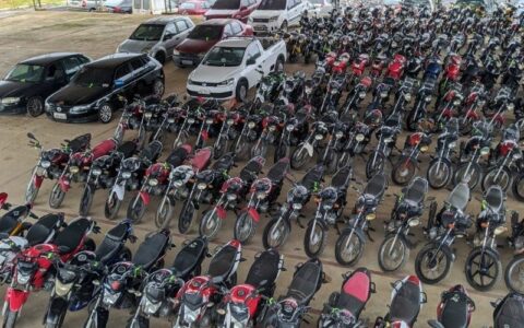 Detran-AM realiza, na segunda-feira, leilão virtual de 175 motocicletas e 31 automóveis