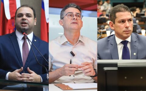 Roberto Cidade, David Almeida e Marcelo Ramos