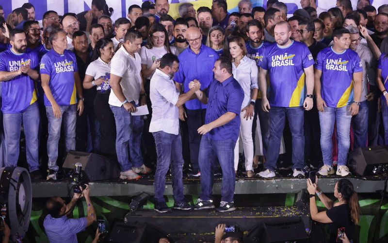 Roberto Cidade e Wilson Lima (Foto: Divulgação/Assessoria Roberto Cidade)