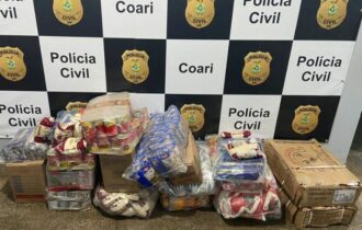 PC-AM prende funcionários públicos e empresário por furto de merenda escolar da secretaria municipal de Educação de Coari