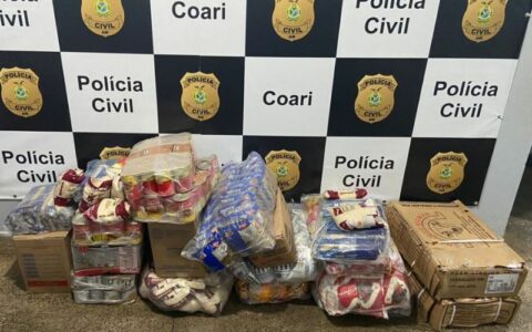 PC-AM prende funcionários públicos e empresário por furto de merenda escolar da secretaria municipal de Educação de Coari