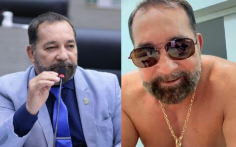 Vereador tira a camisa para mandar mensagem aos eleitores de Manaus