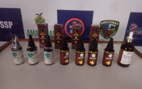 Cadela policial encontra maconha dentro de frascos de produtos de beleza