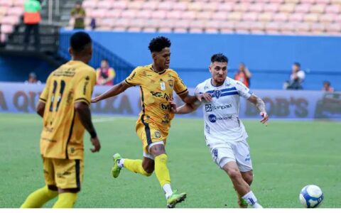 Amazonas e Paysandu empatam em 1 a 1 pela Série B do Brasileiro