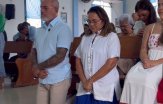 Cabo Maciel pede bênçãos para sua 2ª tentativa de pré-candidatura a prefeito de Itacoatiara