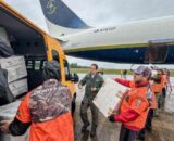 Brasil recebe avião dos Estados Unidos com 18 toneladas de donativos para o RS