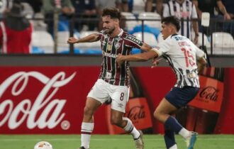 Fluminense recebe Alianza Lima no Maracanã pela Copa Libertadores (Foto: Lucas Mercon / Fluminense F.C.)