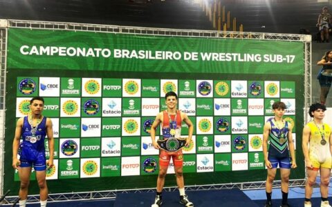 Manauara conquista título brasileiro sub-17 de Wrestling em Aracaju