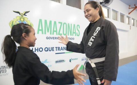 Mãe se torna atleta de jiu-jitsu e inspira filhos no caminho do esporte
