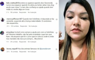 Público chama Joana de 'biscoiteira' após resgate de animais na casa de Djidja Cardoso