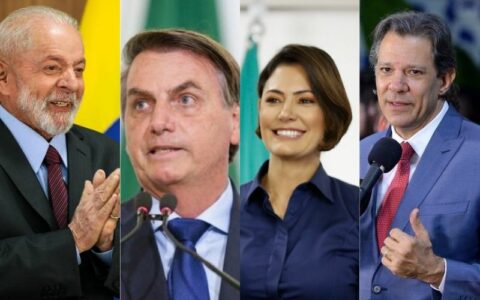 Lula tem 47%, Bolsonaro 39%, Michelle 33% e Haddad 32%, aponta Genial/Quaest