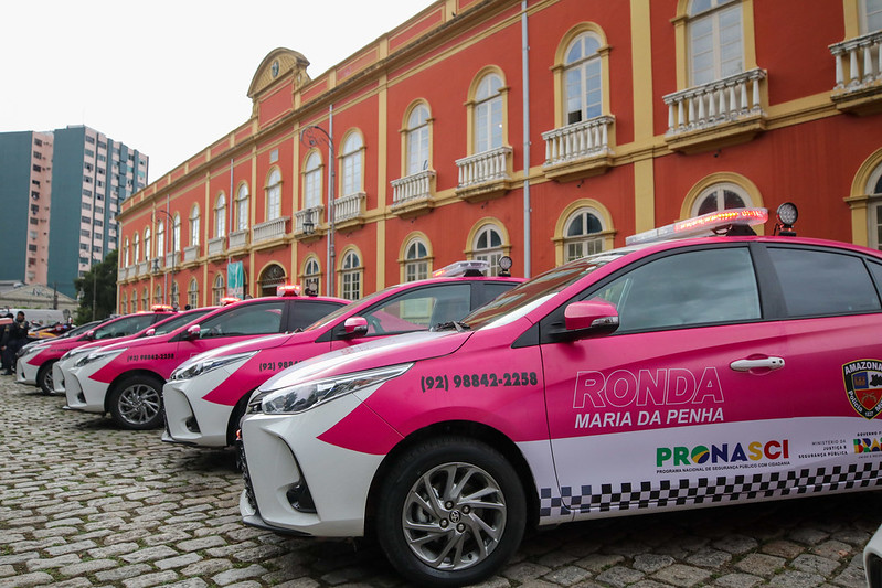 Novas viaturas reforçam o trabalho da Ronda Maria da Penha e da Delegacia da Mulher