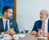 O presidente Lula (PT) e o governador do Rio Grande do Sul, Eduardo Leite (PSDB) (Foto: Ricardo Stuckert/Presidência da República)