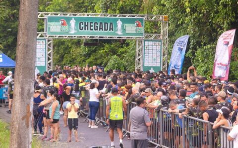 Polícia Militar do Amazonas começa a entrega de kits da 2ª Corrida do Batalhão Ambiental 2024 (Foto: Divulgação / PMAM)