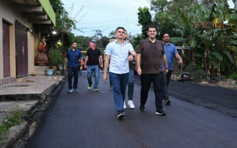 David Almeida diz que recapeou mais ruas do que Arthur Neto em Manaus
