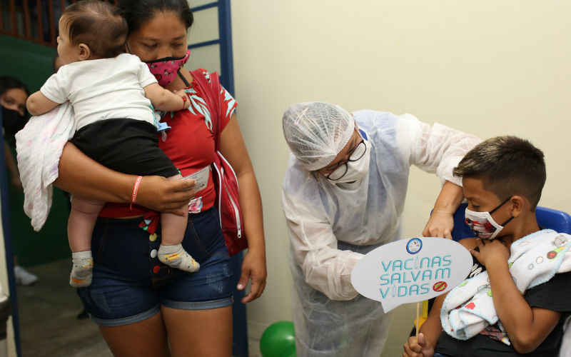 Prefeitura de Manaus abre mais de 150 salas de vacinação contra poliomielite