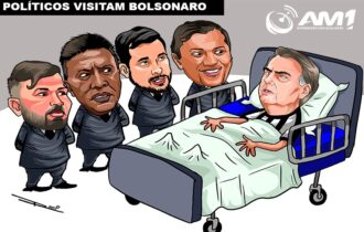 Sem 1 minuto de paz, Bolsonaro adoece e deixa Manaus em avião rumo a SP