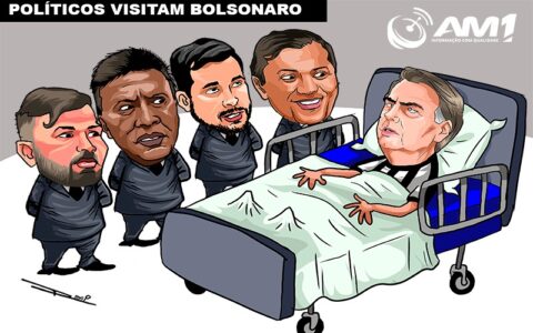 Sem 1 minuto de paz, Bolsonaro adoece e deixa Manaus em avião rumo a SP
