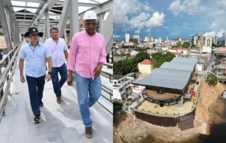 Com entregas e obras em curso, prefeitura reabilita Centro Histórico de Manaus