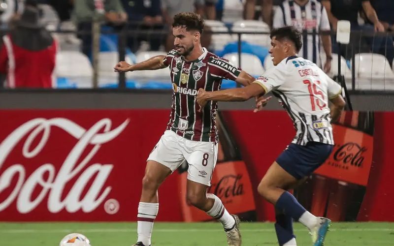 Fluminense recebe Alianza Lima no Maracanã pela Copa Libertadores (Foto: Lucas Mercon / Fluminense F.C.)