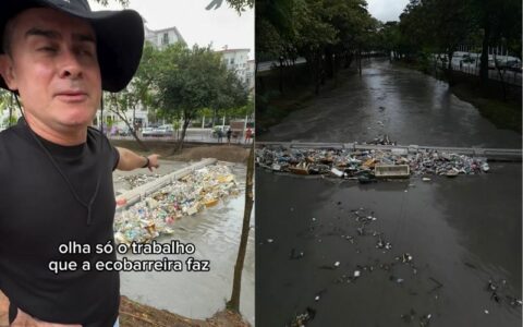 David manda recado para rivais: 'olha só o trabalho que a ecobarreira faz'
