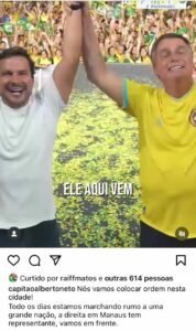 O pré-candidato do PL e deputado federal Capitão Alberto Neto Foto: (Reprodução/Instagram Capitão Alberto Neto) 
