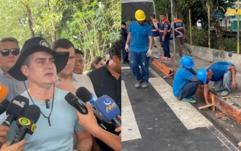 Prefeito anuncia revitalização do entorno das ruas Beira Rio e Beira Mar no Coroado