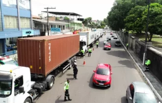 Irregularidades de veículos pesados em Manaus disparam em 2024