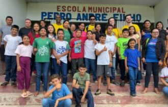 MPF inspeciona escolas de Fonte Boa para debater a qualidade de ensino do município