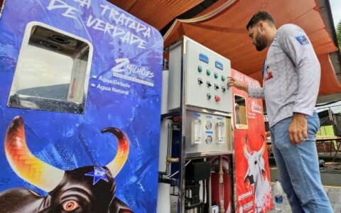 Parintins: Cosama instala máquinas purificadoras que vão distribuir água tratada