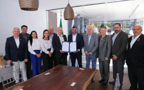 Wilson recebe embaixador de Israel no Brasil e assina acordo de cooperação técnica