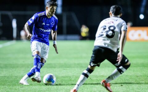 Em jogo de poucas emoções, Vasco e Cruzeiro ficam no empate sem gols