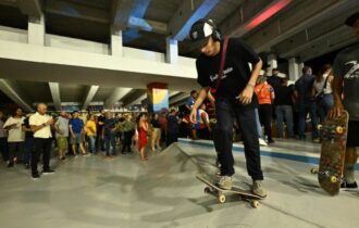 Prefeitura entrega primeira pista de skate coberta na zona Norte