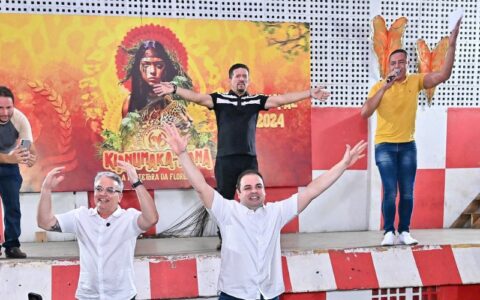 Roberto Cidade volta à quadra da A Grande Família para tentar conquistar eleitor